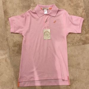 Kids polo shirt new with tag. Pink.